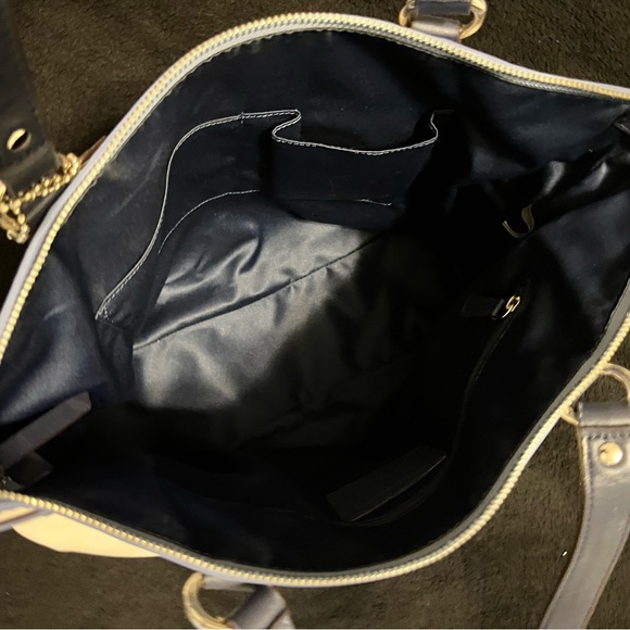 Coach White and Blue Women's Bag - Picture 9 of 12